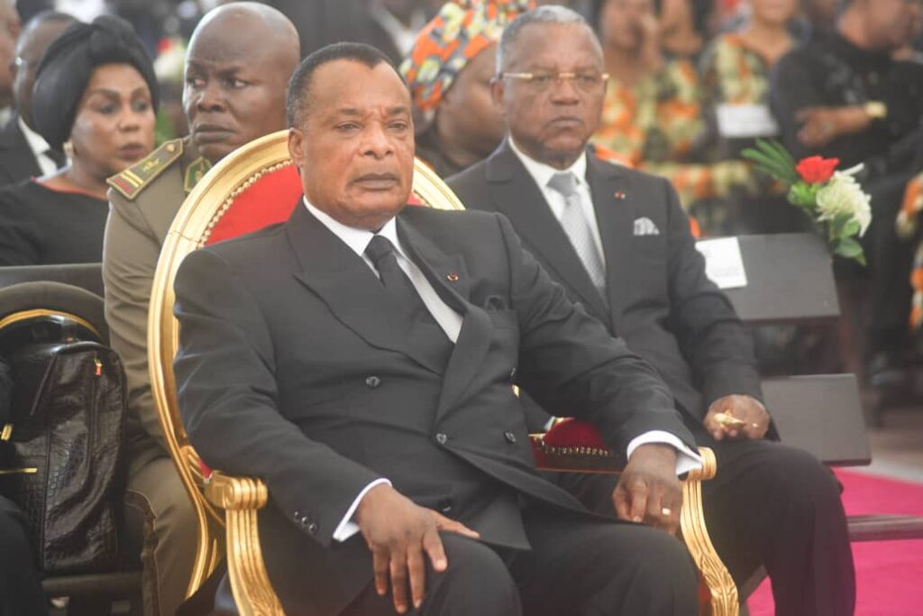 Le Président de la République Denis SASSOU-N’GUESSO a pris part aux obsèques de M. HilaireMOUNTHAULT, Médiateur de la République