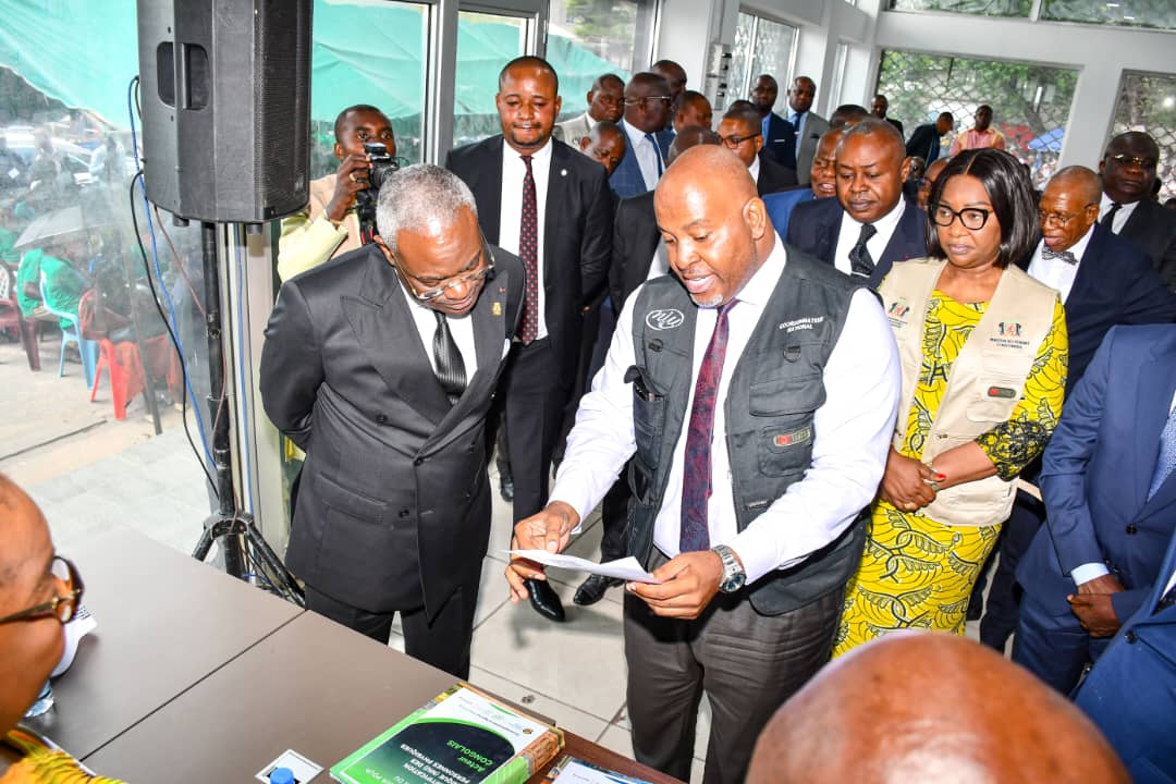 Lancement officiel l'enrôlement biométrique des étudiants Congo par le Premier Ministre, Chef du Gouvernement Anatole Collinet MAKOSSO