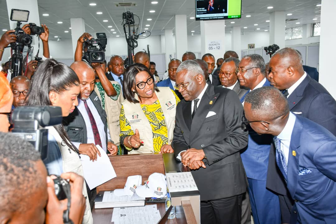Lancement officiel l'enrôlement biométrique des étudiants Congo par le Premier Ministre, Chef du Gouvernement Anatole Collinet MAKOSSO