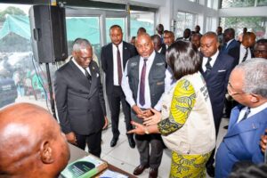 
Lancement officiel l'enrôlement biométrique des étudiants Congo par le Premier Ministre, Chef du Gouvernement Anatole Collinet MAKOSSO