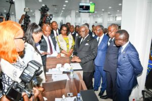 Lancement officiel l'enrôlement biométrique des étudiants Congo par le Premier Ministre, Chef du Gouvernement Anatole Collinet MAKOSSO