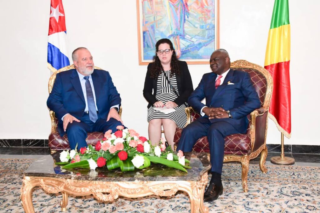 le Premier ministre cubain avait choisi Brazzaville comme première destination. Manuel Marrero Cruz