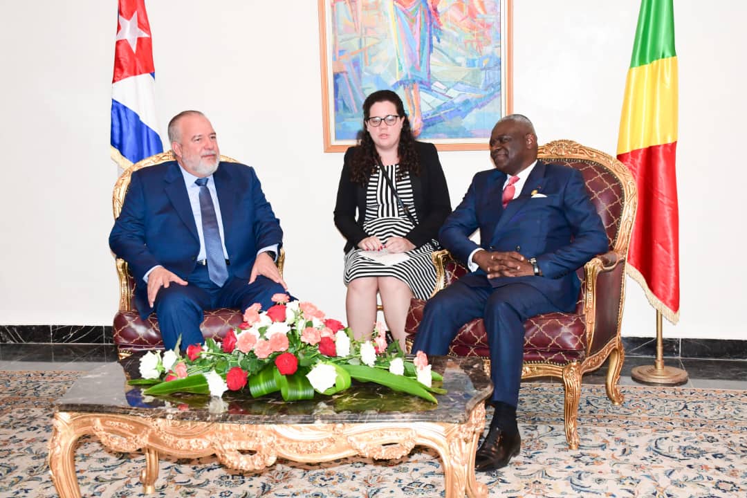 le Premier ministre cubain avait choisi Brazzaville comme première destination. Manuel Marrero Cruz