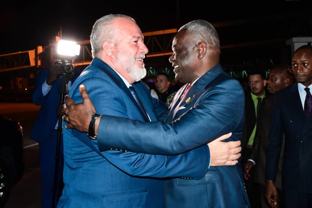 le Premier ministre cubain avait choisi Brazzaville comme première destination. Manuel Marrero Cruz