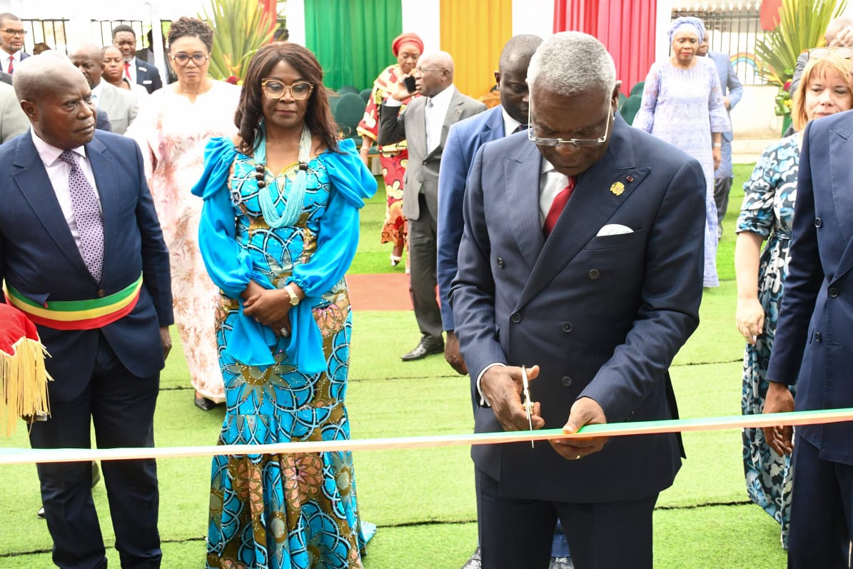 Le Premier Ministre, Chef du Gouvernement Anatole Collinet Makosso a inauguré le siège du Registre Social Unique (RSU)